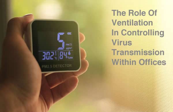 The Role Of Ventilation In Controlling Virus Transmission In Offices